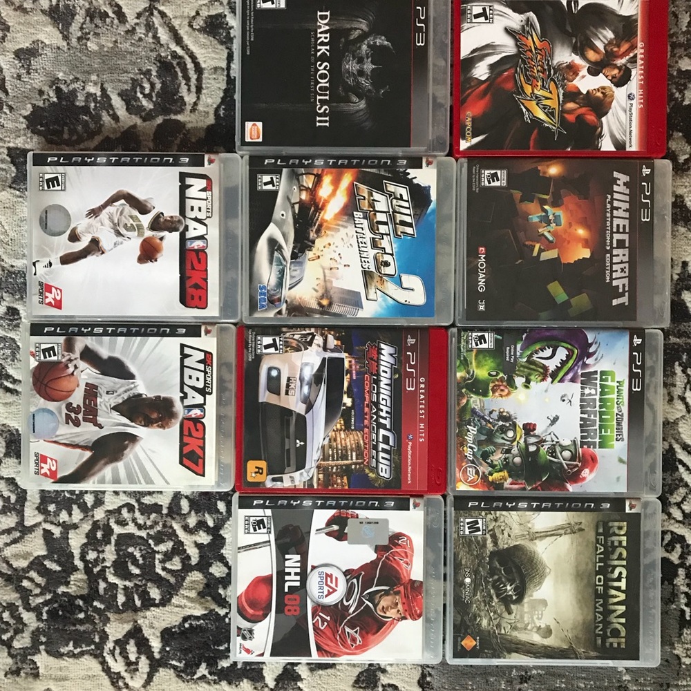 10 games for PS3